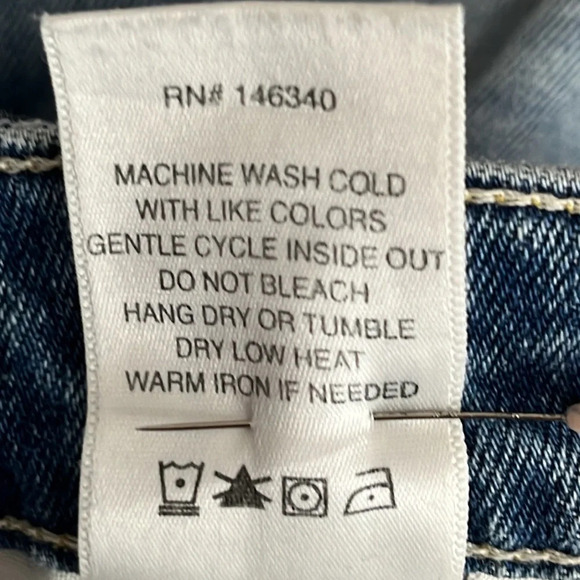 AMO Stix Skinny Distressed Jeans in Soulmate Destroy - Size 28 - Picture 9 of 10